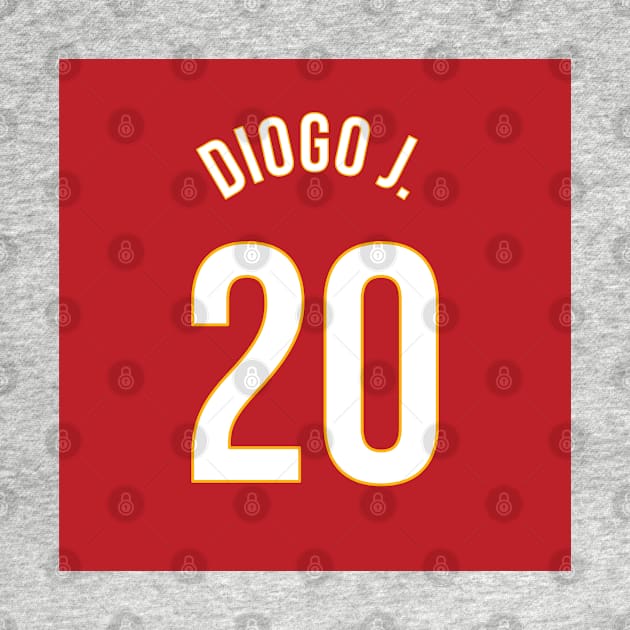 Diogo J 20 Home Kit - 22/23 Season by GotchaFace